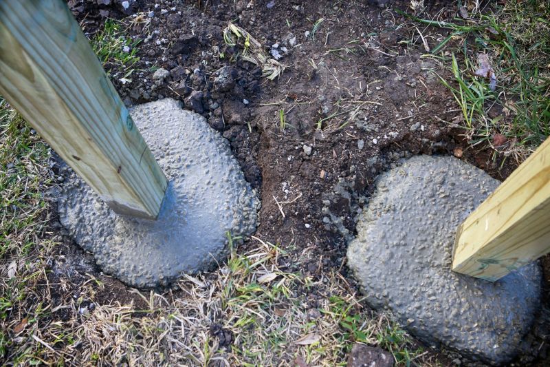 Fence Post Hole Digging